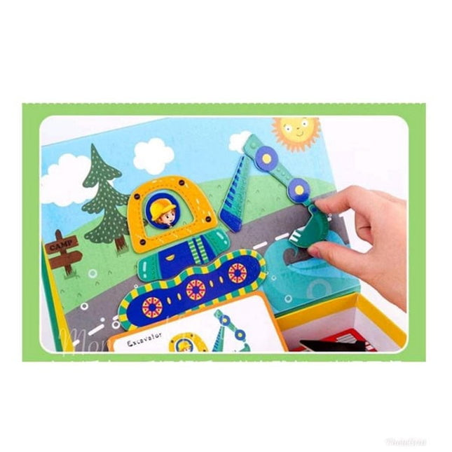 Extrokids Magnet Play Box - Transport - EK1624