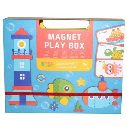 Extrokids Magnetic Puzzle Box Book - Ocean - EK1628