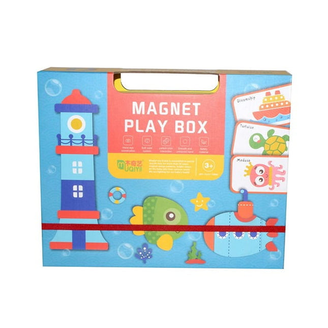 Extrokids Magnetic Puzzle Box Book - Ocean - EK1628
