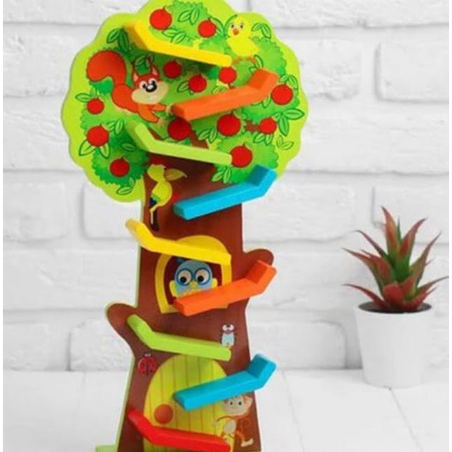 Extrokids Wooden Squirrel Taxiway Race Track - EK1665