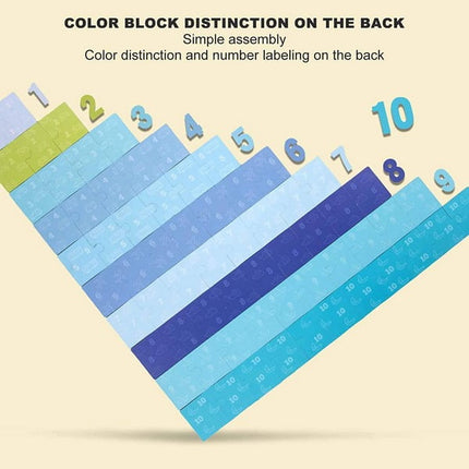 Extrokids Wooden Toddlers Traffic Number Puzzle - EK1704