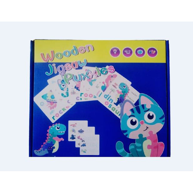 Extrokids Wooden Montessori Learning jigsaw puxxles - EKT1710