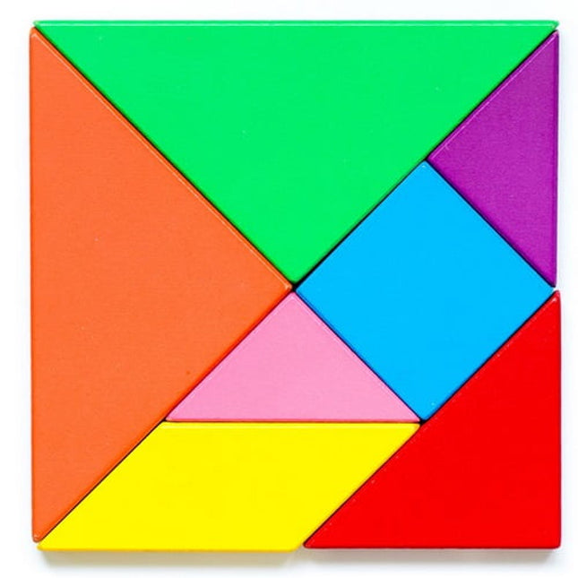 Extrokids Wooden Kids Mini Tangram For Toddlers - EKT1725
