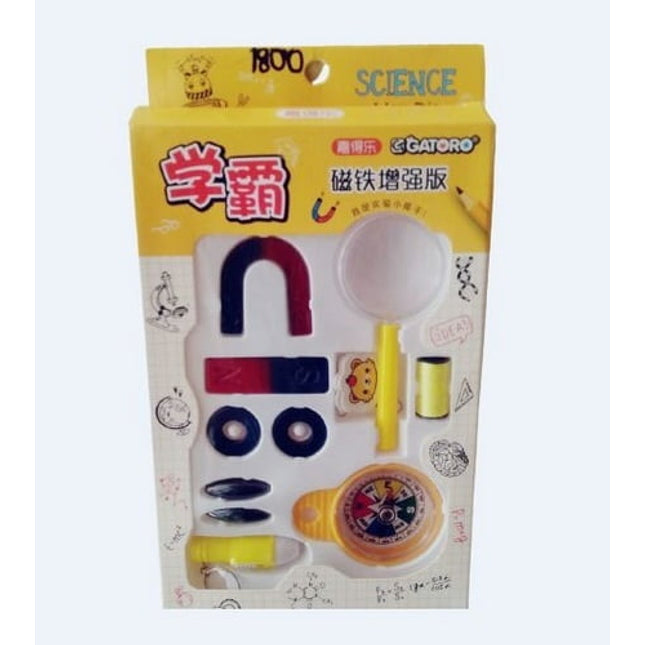 Extrokids Educational and Domestic Use Magnetic Game with Lens and Compass - EKT1800