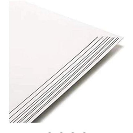 White canvasbaord Board - pack of 10 - EKC1506