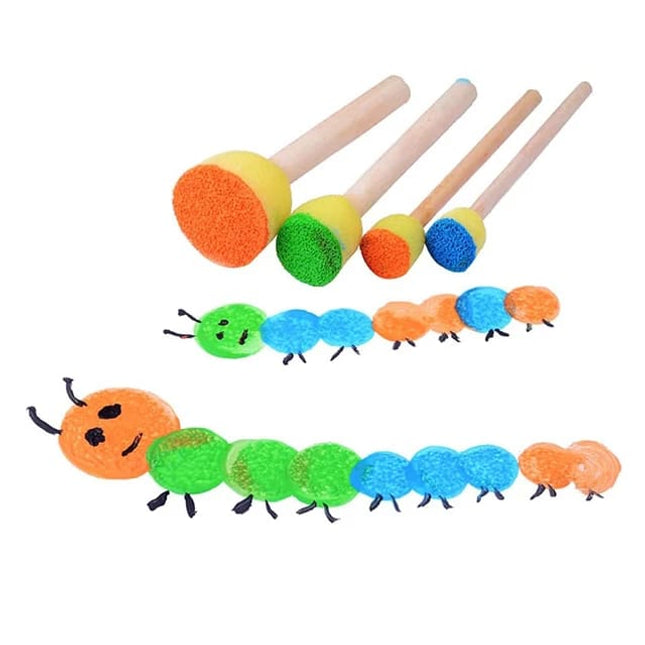 4PC YELLOW SPONGE - EKC1839