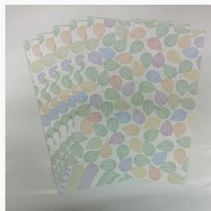 Pigloo sheets - leaf smallmulti color - EKC1866