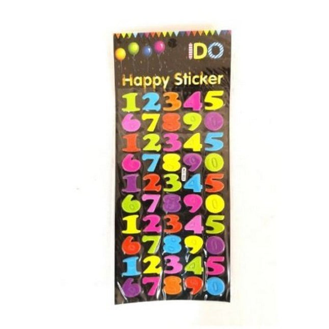 Extrokids Number Sticker - EKC1875