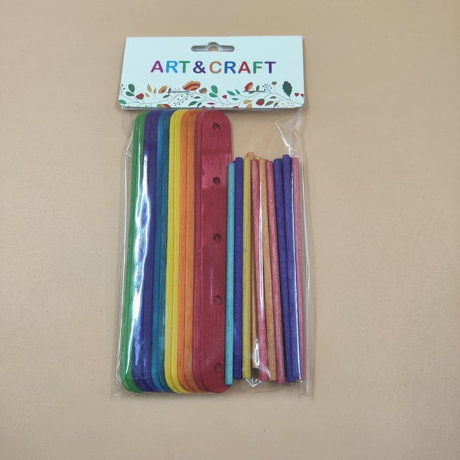 Extrokids Poposicle with hole and Round Sticks for DIY - EKC1947