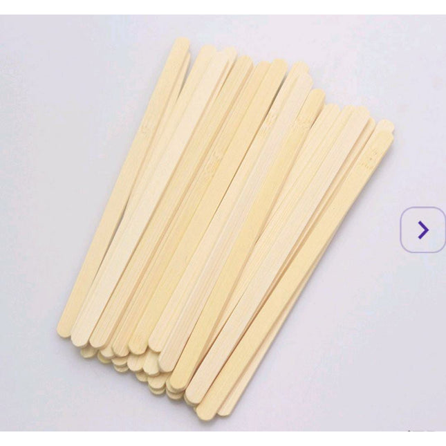 ICE CREAM STICK THIN PLAIN 18 X 0.5CM (ITP) - EKC1957