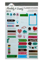 Load image into Gallery viewer, MONTHLY AND WEEKLY PLANNER STICKER(YCLD) - EKC1959
