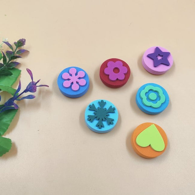 6PC FOAM STAMP KIDS DESIGN (6FSK) - EKC1968