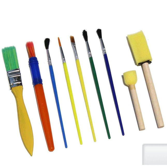 9PC PAINT BRUSH AND ART TOOL - EKC1975