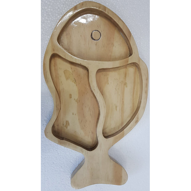 Extrokids Wooden For Children Fish Shaped Kids Tray - EKH0115