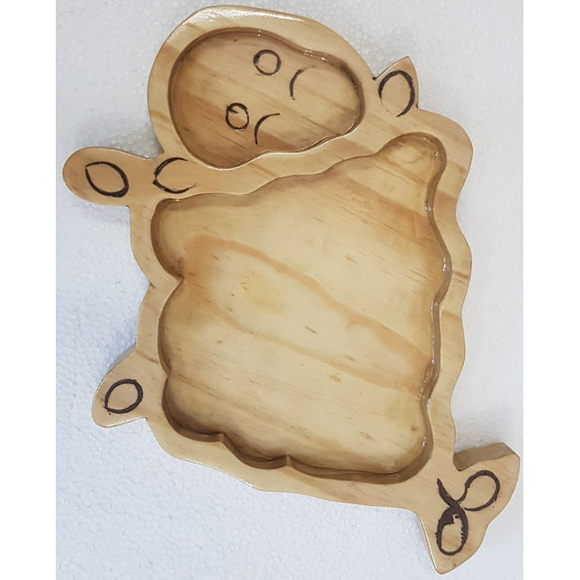 Extrokids Wooden For Children Sheep Shaped Kids Tray - EKH0116