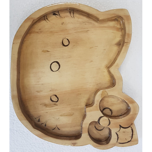 Extrokids Wooden For Children Cat Shaped Kids Tray - EKH0119