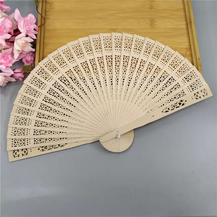 Wooden Hand Fan - EKH0133