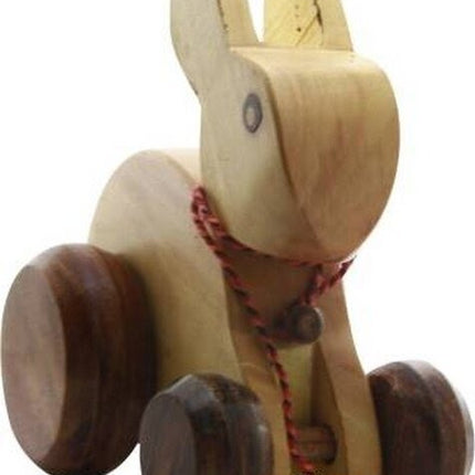 Extrokids Wooden Rabbit String Toy - EKIT0069