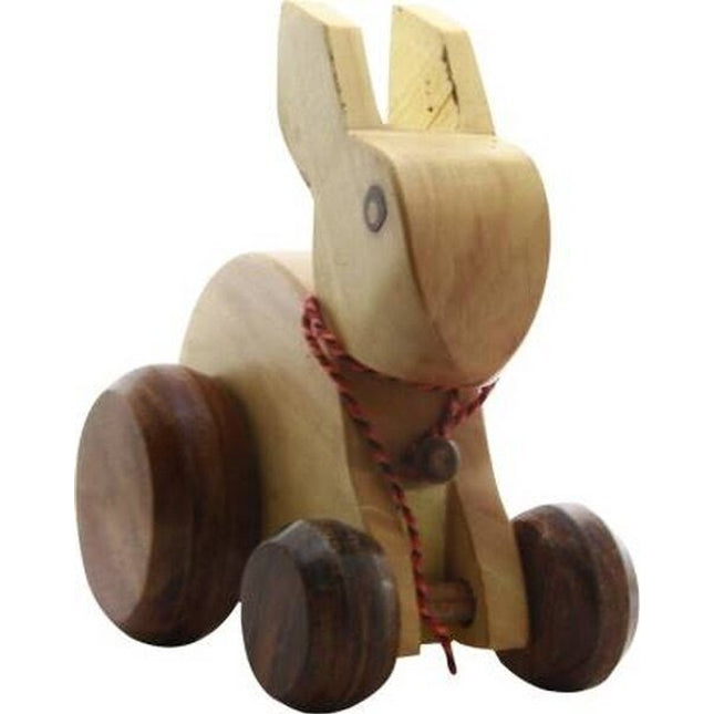 Extrokids Wooden Rabbit String Toy - EKIT0069