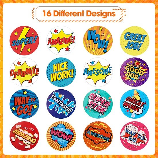 Class Discussion Sticker Classroom Reward Stickers Student Praise Stickers, Motivational Teache ...