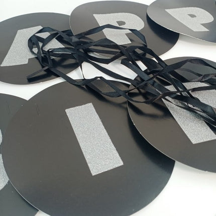 Happy Birthday banner - Round Glitters - EKPS0019