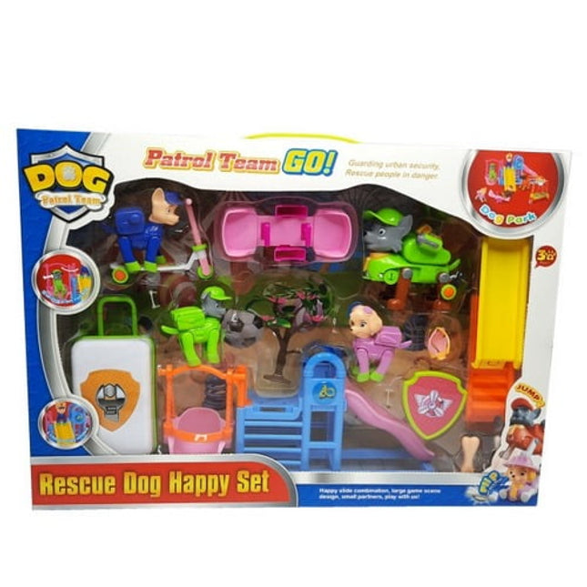 Extrokids Pretend Play Action Rescue Paw Patrol Amusement Park Toy - EKR0043