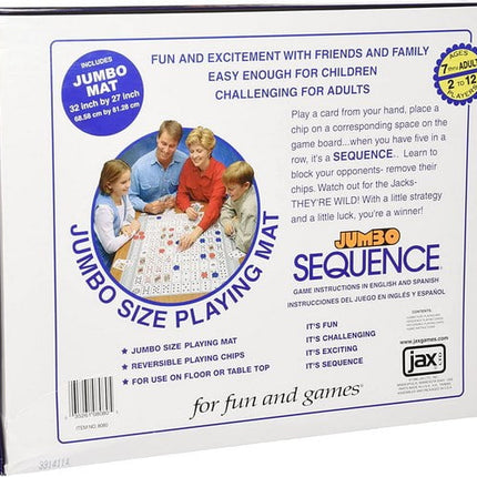 Extrokids Family Games Jumbo Sequence Box Edition - EKR0062