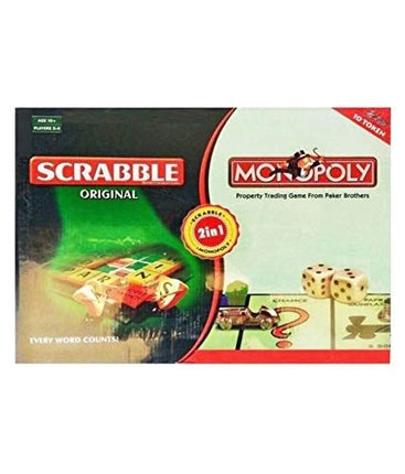 Extrokids Montessori Learning and Family Games Portable Scrabble Box - EKR0064
