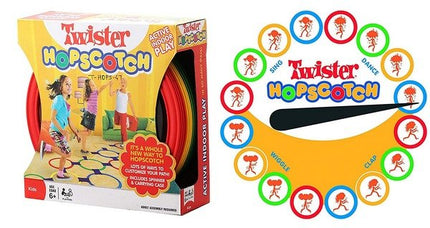 Extrokids Family Games Rings Twister Hopscotch Indoor & Out Door Game Set - EKR0069