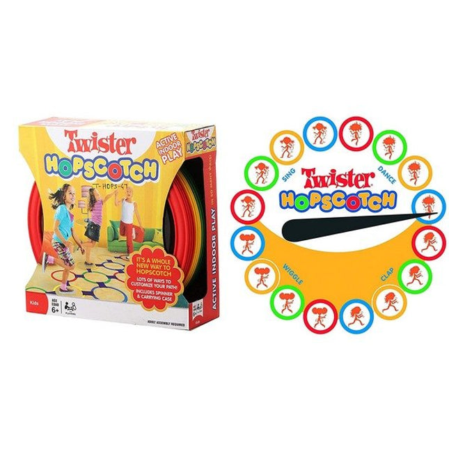 Extrokids Family Games Rings Twister Hopscotch Indoor & Out Door Game Set - EKR0069
