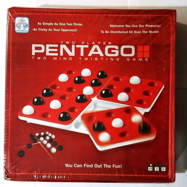 Extrokids Two Players Mind Twisting Pentago Game - EKR0076