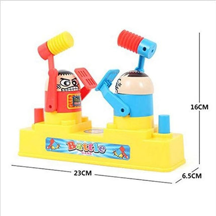 Extrokids Colorful Desktop Boxing Toy for Boys Hammering Contest Battle Robot Toy for Kid - Multicolor - EKR0080
