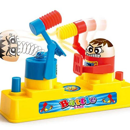Extrokids Colorful Desktop Boxing Toy for Boys Hammering Contest Battle Robot Toy for Kid - Multicolor - EKR0080