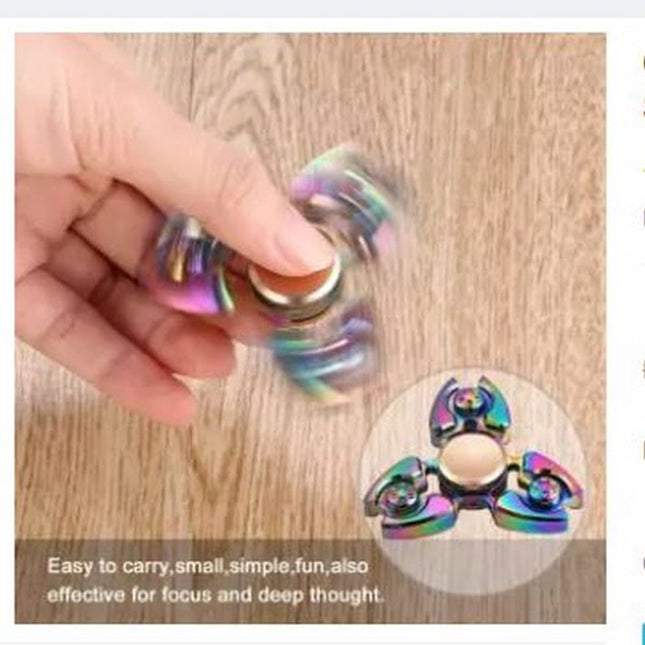 Extrokids Quality Spinner Stress Relief Toy (Multi Color) - EKR0166E