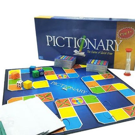 Extrokids Family Games and Fun Learning Board Game Pictionary Party Edition The Game - EKR0195