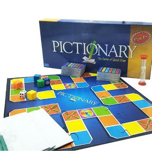 Extrokids Family Games and Fun Learning Board Game Pictionary Party Edition The Game - EKR0195