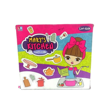 Extrokids Dream House Pretend Play Kitchen Set Toy with Cookware Accessories and Princess Doll - EKR0197