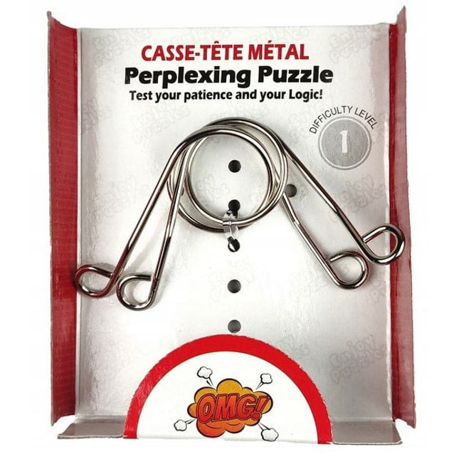 Extrokids Metal Perplexing Puzzle Brain Toy - EKR0231