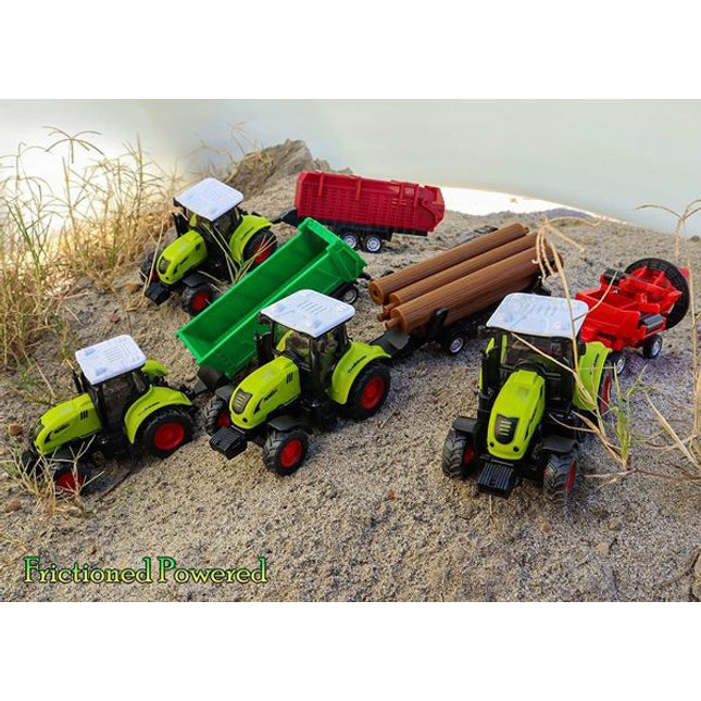 Extrokids Farm Truck Toy Car Friction Powered - EKR0233