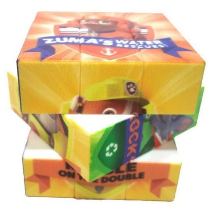 Extrokids Paw Patrol Printed 3D Effect 3x3 Stickerless Magic Cube Puzzle Toy - EKR0234