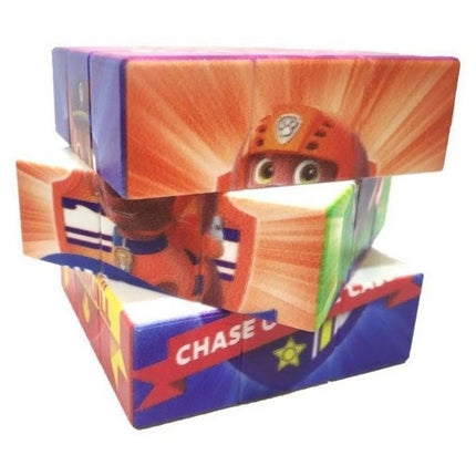 Extrokids Paw Patrol Printed 3D Effect 3x3 Stickerless Magic Cube Puzzle Toy - EKR0234