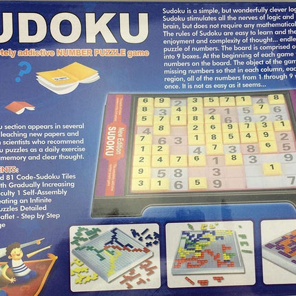 Extrokids Sudoku Board Games for Kids and Adults Number Puzzle Educational Toy Party Family Game - EKR0260