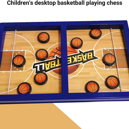 Extrokids Fast Sling Puck Basketball Game Board for Adult and Family - EKR0263B