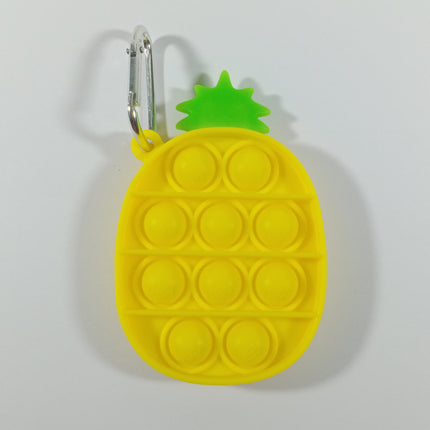 Extrokids Silicon Poppit Fidget Keychain Relaxing Game Toy - EKR0265