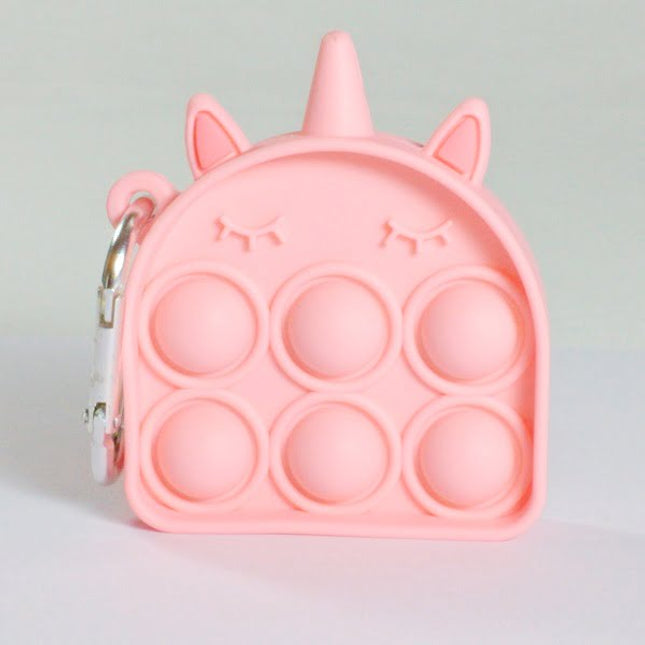 Extrokids Silicon Poppit Fidget Keychain Relaxing Game Toy - EKR0268