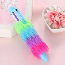 Load image into Gallery viewer, RAINBOW FUR PEN FOR PARTY FAVOUR GIFT - EKRG0006
