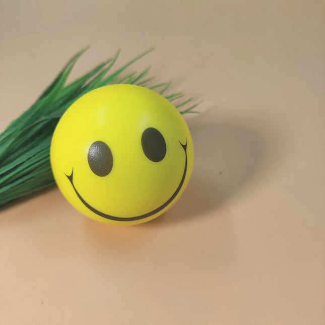 Extrokids Yellow Foam Smile Ball - EKRG0016