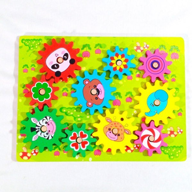 Extrokids Wooden Gear Game - EKSD0020