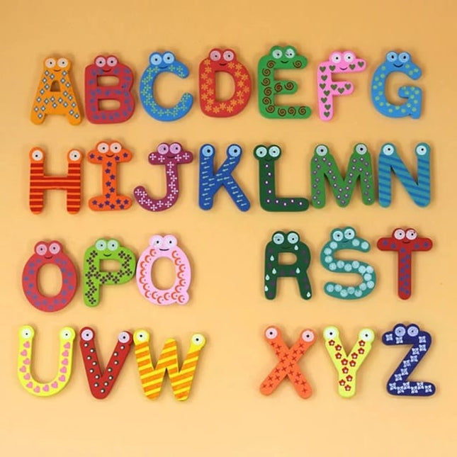 WOODEN MAGNET A TO Z - EKT0118