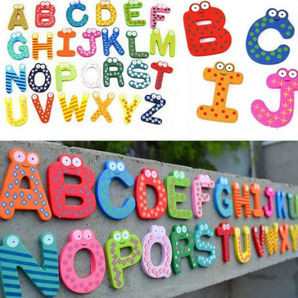 WOODEN MAGNET A TO Z - EKT0118